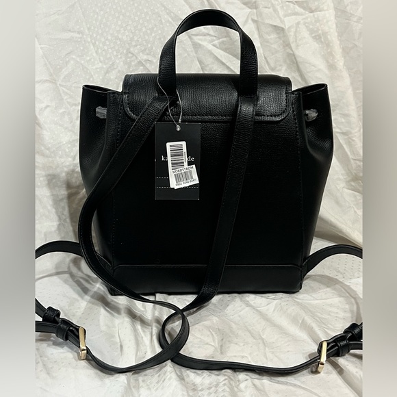 Kate Spade Black Leather Backpack main image 10